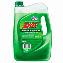 AGA110D Летняя стеклоомывающая жидкость AGA-D05 4л 1/3шт